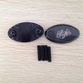 Mirror Block Off Plates For 2005-2008 Kawasaki Ninja Zx6r Zx6rr 636 Zx10r Carbon By Smt