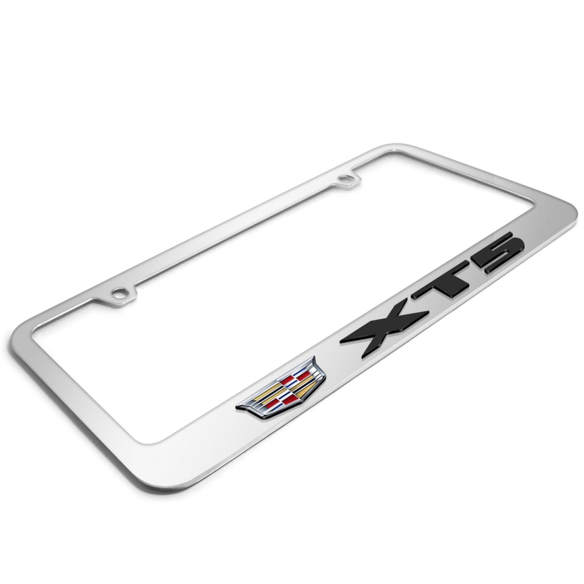 Cadillac Xt5 Metal License Plate Frame Chrome