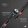 A-premium Rear Pair 2 Shock Absorber Compatible With Jaguar Xj8 1998-2003 Xjr Vanden Plas Driver And Passenger Side
