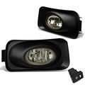 Acura Tsx Cl9 Pair Of Bumper Driving Fog Lights Wiring Kit Switch Smoked Lens