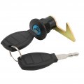Rear Storage Trunk Lock Qiilu Motorcyclea Scooter Fitting Tail Lock Aluminum Plastic Universal For Electric Motorcycles Trunkc