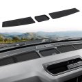 Silicone Dashboard Mat For Ford Bronco 2021 2022 2023 2024 2025 2026 Interior Dash Pad Liners 3 Piece Set With 5 8 In Center 