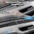 Silicone Dashboard Mat For Ford Bronco 2021 2022 2023 2024 2025 2026 Interior Dash Pad Liners 3 Piece Set With 5 8 In Center