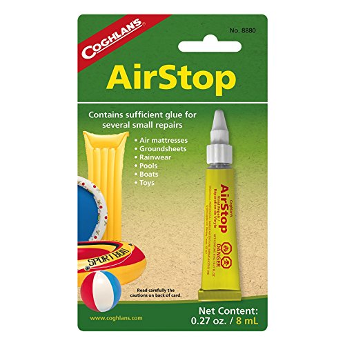Coghlans Airstop Vinyl Inflatables Repair Liquid Patch For Air Mattress