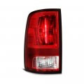 Factory Style Tail Light Lamp For 2009-2018 Dodge Ram 1500 2500 3500 Factory Incandescent Model Rosso Red Lens Driver Side 