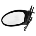 Door Mirror Driver Side For Oldsmobile Alero 2002 2003 2004 2005 Manual Remote Non Heated Gloss Black Folding Gm1320258 