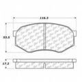 Centric Parts 102 04330 C-tek Standard Metallic Brake Pad