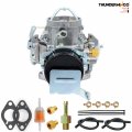 Thundermingo New 1 Barrel Autolite 1100 Carburetor For 1964-1968 Ford Mustang Falcon 170 200 Cid Engines Comet Fairlane Mercury