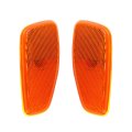 Front Side Marker Light Assembly Pair For Jeep Renegade 2015 To 2021 Driver And Passenger Capa Certified Replacement Ch2550134c 