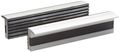 Mr-350 5 In Magnetic Aluminum Vise Jaw Caps With Rubber Finish White 1 Pair 