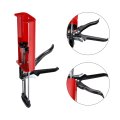 Manual Adhesive Application Applicator Dual Component Cartridges Epoxy Caulk Gun 25 1 Thrust Rate For 400 Ml Red