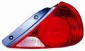 Kia Spectra Sedan 2000 To 2004 Tail Light Assembly Right Passenger Side Red Led Waterproof Plastic Lens Part Number 