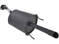 Rear Muffler For 2002-2005 Honda Civic Coupe 1 7l 4-cylinder Sohc 
