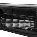 Silverado Black Halo Projector Headlight Bumper Lamp Led Fog Light Drl