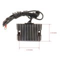 Voltage Regulator For 1992 Harley Davidson Low Rider Custom Fxlr Super Glide Fxr 12 Volt 32 Amp