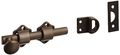 Rockwood 630-4 10b Solid Brass Surface Bolt With Universal And Mortise Strike 2 Guide 4 Length Bronze Satin Oxidized Oil Rubbed 