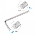 Uxcell 5 32 Hex Key Wrench L Shaped Cr-v Repairing Tool Pcs