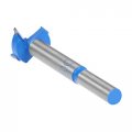 Uxcell Forstner Drill Bits 19mm Tungsten Carbide Wood Hole Saw Auger Opener Woodworking Hinge Drilling Boring Bit Cutter Blue