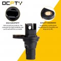 Ocpty Engine Crank Crankshaft Position Sensor Fits 2011 For Bmw 1 Series M 2008-2013 128i 2008-2010 135i 2006-2011 323i 2006