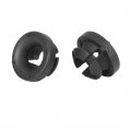 X Autohaux 40pcs Black White Car Hood Prop Rod Clip For Honda Accord Fit Crv Civic City