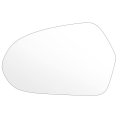 Left And Right Side Door Mirror Glass- For 2012-2018 Audi A6 A6 Quattro S6 W Heated Chrome Flat Rm04304-16pb 
