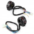 Switch Control Motorcycle Handlebar Horn High Low Beam Turn Signal Left Right Side For 7 8 Inch Diameter Handlebars 