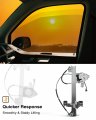 A-premium Electric Power Window Regulator With Motor Compatible Chevrolet Trailblazer Gmc Envoy Buick Rainier Isuzu Ascender