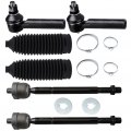 Ocpty New 6-piece Fit For 2005018 Toyota Tacoma Inner Tie Rod End 2 Outer 2 Steering Rack Boot