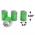 Rainbow Trout Fishing 8 Valve Stem Caps For Tire Rim Wheel Aluminum Green