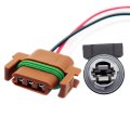 Turn Signal Socket Connector Kit For Dodge Ram 1500 2002 2008 Front Headlights 3 Pin Pigtail Part Number 5175369aa 