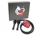Aip Electronics Dragon Fire Performance Power Pack Ignition Coil And Spark Plug Wire Set Compatible With 2014-2017 Polaris Rzr