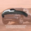 Primed Plastic Front Lower Bumper Valance With Chrome Skid Plate Tow Hook Holes Set Replacement For Silverado 1500 Z71