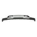 Primed Plastic Front Lower Bumper Valance With Chrome Skid Plate Tow Hook Holes Set Replacement For Silverado 1500 Z71 