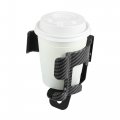 X Autohaux Multi-function Mobile Phone Drink Cup Mount Holder Set Adjustable For Suzuki Jimny 2019-2021 Carbon Fiber Pattern
