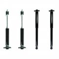 A-partrix 4pcs Front Rear Shock Absorber Auto Car Fits Oldsmobile 98 1971-1984 Delta 88 1971-1985 Pontiac Bonneville 1971-1981 