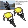 Motorcycle Fog Light Cover Motocycle Guard Protective Led Lamp Protector Fit For R1200gs R1250gs Adventure Lc Yellow