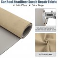 X Autohaux Suede Headliner Fabric 55 Length 60 Width Foam Backed For Car Truck Rv Suv Interior Trim Protect Aging Broken Faded