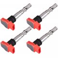Aintier Coil Pack Uf483 Set Of 4 Ignition Compatible 2002-2005 For A6 3 0l