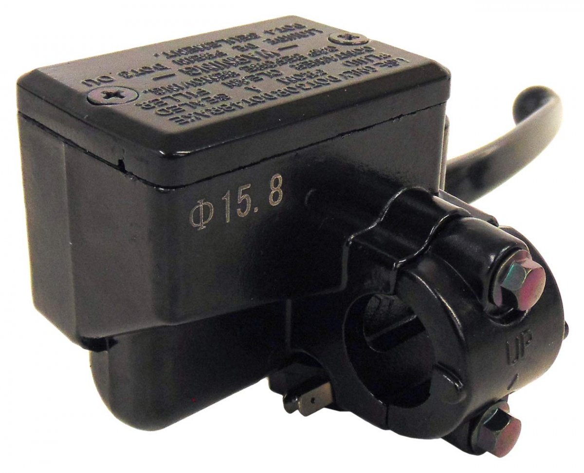 Front Brake Master Cylinder And Lever 16mm For 1982-83 Gl500 Dc Silverwing
