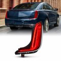 Akkon Fits 2018-2020 Cadillac Xts Full Led Running Turn Signal Chrome Red Tail Light Passenger Right Side Replacement 