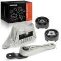 A-premium 4pcs Engine Motor Mount And Torque Strut Set Compatible With Volkswagen Passat 20-2019 Beetle 2012-2019 2 0l 2 5l