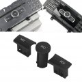 Fydun 3pcs Set Audio Volume Control Knob Button Adjust For Benz C-class W204 2007-2009 Glk-class X204 2008-2012 Matte