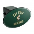 Cal Poly Mustangs Logo Oval Tow Hitch Cover Trailer Plug Insert 2