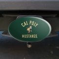 Cal Poly Mustangs Logo Oval Tow Hitch Cover Trailer Plug Insert 2