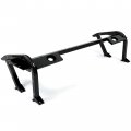Hecasa Lower Radiator Support Skid Bar Compatible With 2014-2019 Chevy Chevrolet Corvette C7 Replacement For 84407036 Black