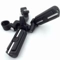Smt-black Adjustable Highway Peg Mounting Kit Skull Zombie Footrest Compatible With V-star Roadstar Suzuki Boulevard Equipped 1