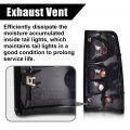 G-plus Left Driver Side Tail Light Lamp Compatible With 2003-2006 Chevy Silverado All Models 19169002 19169004