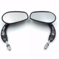 Smt-black Big Side Mirrors With Hollow-out Stem Compatible 1982-later All Models Except Vrscf 2014-later Flhtkse Flhrse6 Flhr