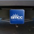 Borough Of Manhattan Community College Primary Logo Tow Trailer Hitch Cover Plug Insert 1 4 Inch 25