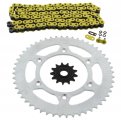 Fits Honda Crf250x 250 X Yellow O Ring Chain And Sprocket 13 52 114l